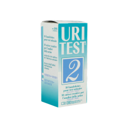 Uritest 2 Kit de dépistage infection urinaire 10 bandel
