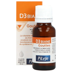 Complément Alimentaire D3 Biane Gouttes Pileje - Flacon