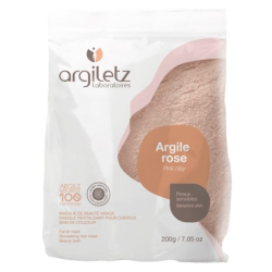 Masque & Bain Argile Rose Peau Sensibles Argiletz - Sachet de 200g