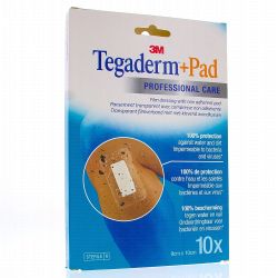 Tegaderm+Pad Pansement avec compresse 9x10Cm 10X
