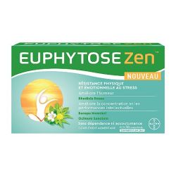 Euphytose Zen résistance physique et émotionnelle au st