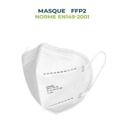x50 Masques FFP2 Efficacité de filtration renforcée