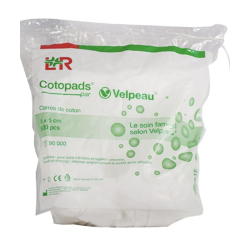 COTON CARRE 5X5 COTOPAD (500) VELPEAU - Rési