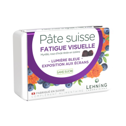 Pâte Suisse Fatigue Visuelle Myrtille & Lutéine