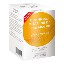 Granions Vitamines D3 10μg (400 UI) Complément&#