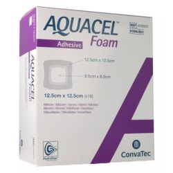 Aquacel Foam Adhésif 12.5 x 12.5 cm (x16) -&#