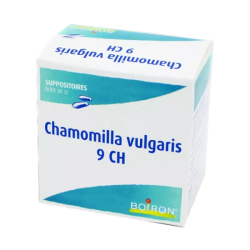 Suppositoires Poussée dentaire bébé Chamomilla Vulgaris