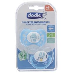 Sucette Symmetrical soother 6+ mois Dodie