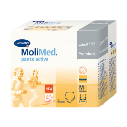 Molimed Premium Pants Active Incontinence Couches Hartmann - Protections par paquet