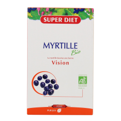 Myrtille Vision et digestion Bio Super Diet - 20 Ampoul