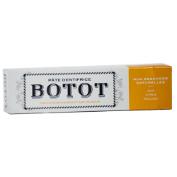 Pâte dentifrice Botot - Protection caries et anti-plaque anis, citrus, réglisse