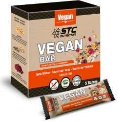 STC Vegan Bar - Boite de 5 barres de 35g