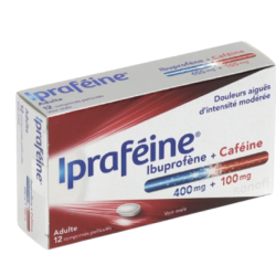 Ipraféine 400 comprimé ibuprofène + caféine