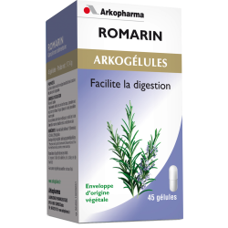 Arkogélules romarin facilite la digestion Arkopharma - 45&#x
