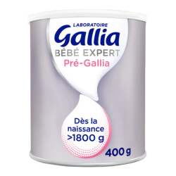 Gallia Bébé Expert Pré Gallia Lait pour prématurés - 400 g