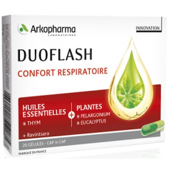 Duoflash Confort Respiratoire Arkopharma - 20 Gélules