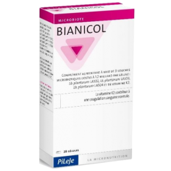 Bianicol probiotique cholesterol Pileje - 28 gelules