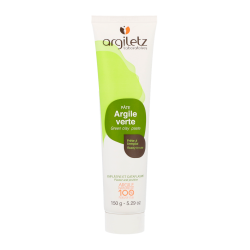 Masque Pâte Argile Verte peaux tendance grasse Prêt à l'emploi Argiletz - 150 g