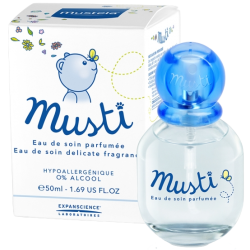 Musti eau de soin parfumée sans alcool Mustela - 50 mL