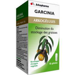 Arkogélules Garcinia diminution stockage des graisses Arkopharma - 45 gélules