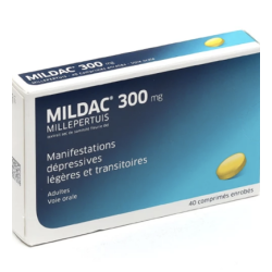 Mildac 300 mg millepertuis manifestations dépressives lég&#x