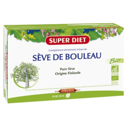 Sève de Bouleau Détox Bio Super Diet - 20 Amp