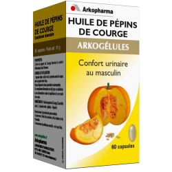 Arkogélules huile de pépins de courge confort urinaire&