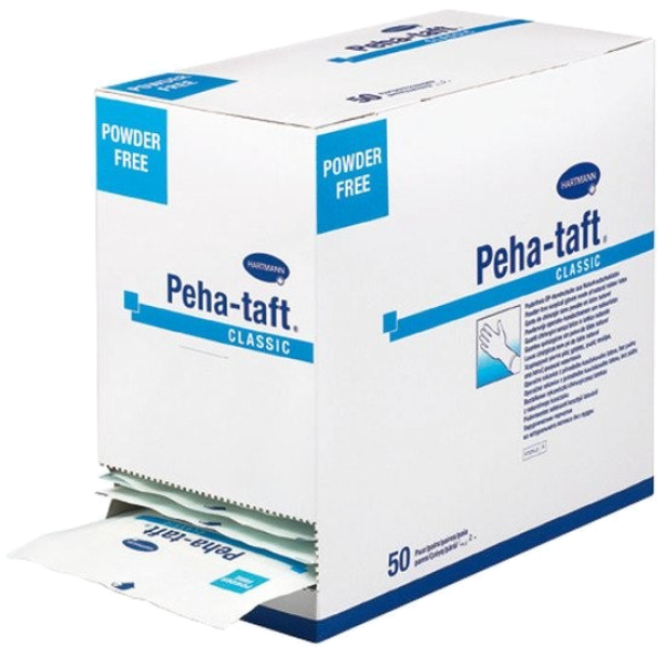 Gants stériles PEHA TAFT Classic en latex naturel Hartmann
