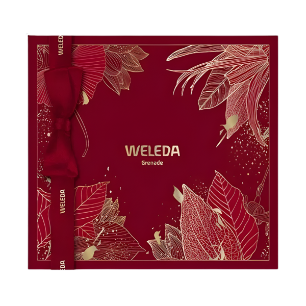 Weleda Coffret Grenade Noël 2024 – Rituel Corps Fermeté & Éclat