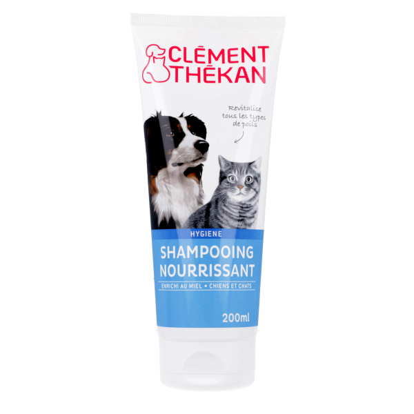 Shampooing nourrissant pour chiens et chats Clement Thekan - 200 ml
