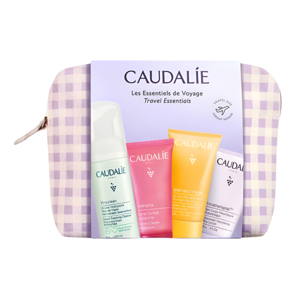 Caudalie Trousse Les Essentiels de Voyage – Routine Visage & Corps Format Voyage