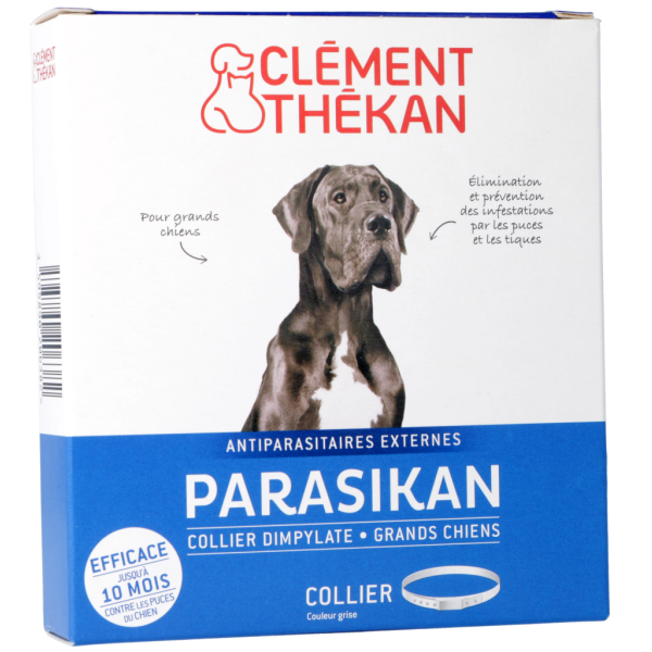 Parazikan Collier antiparasitaires Grand chien Clément Thékan - 1 collier