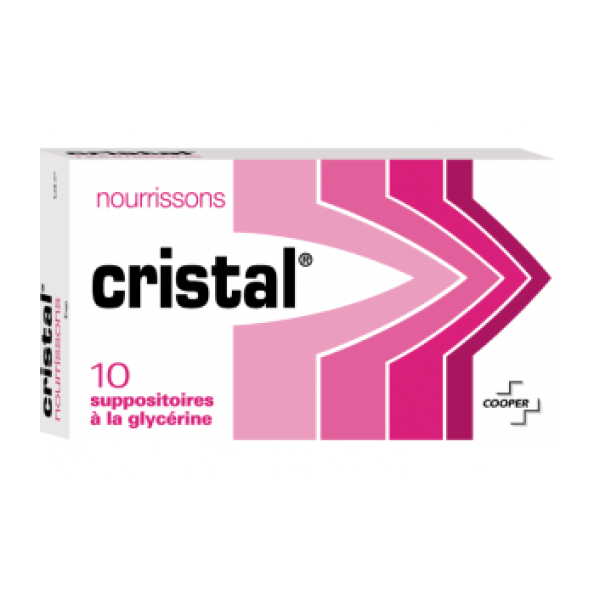 Cristal nourrissons suppositoire anti constipation