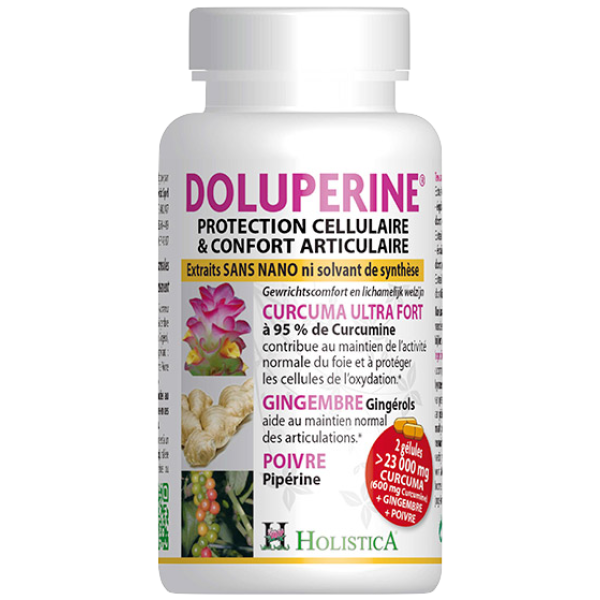 Doluperine - Protection cellulaire & confort articulaire - 60 capsules - Holistica
