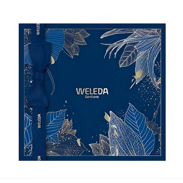 Weleda Coffret Gentiane Noël 2024 – Crème & Élixir Redensifiants Peaux Matures