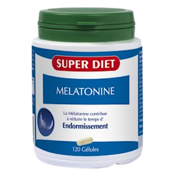 Mélatonine Contribue à l’Endormissement Super Diet - 120 + 24 Gélules