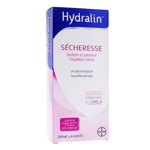 Crème Lavante Sécheresse Intime Hydralin 200ml