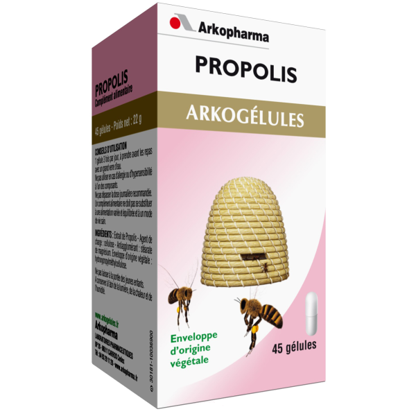 Arkogélules propolis Arkopharma - 45 gélules