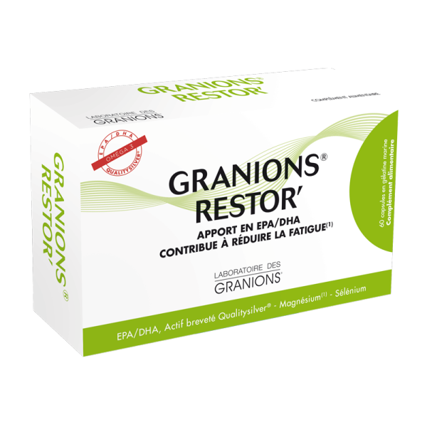 Granions Restor' Complement Alimentaire - 60 Capsules