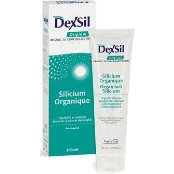 DexSil Original Silicium organic Gel application externe flexibilité et mobilité santé de la peau et