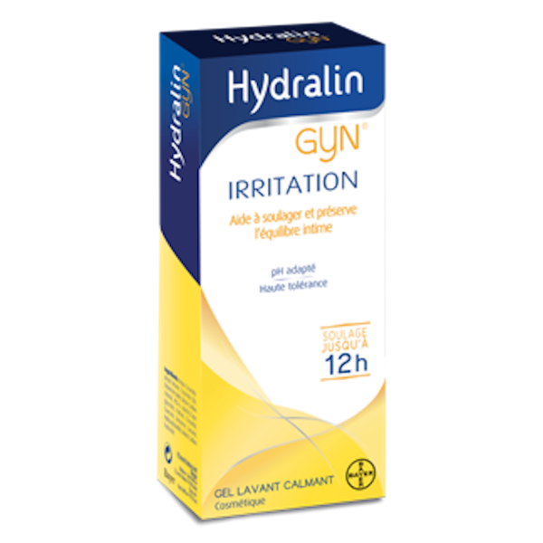 Gyn Irritation Gel Lavant Calmant Hydralin
