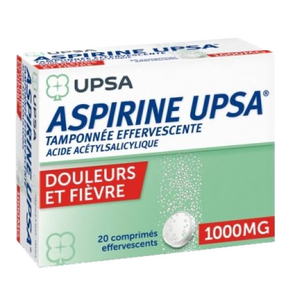 Aspirine Upsa 1000 Upsa B/20