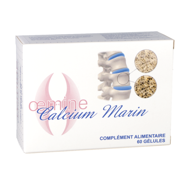 Complément Alimentaire Calcium Marin Oemine - 60 Gélules