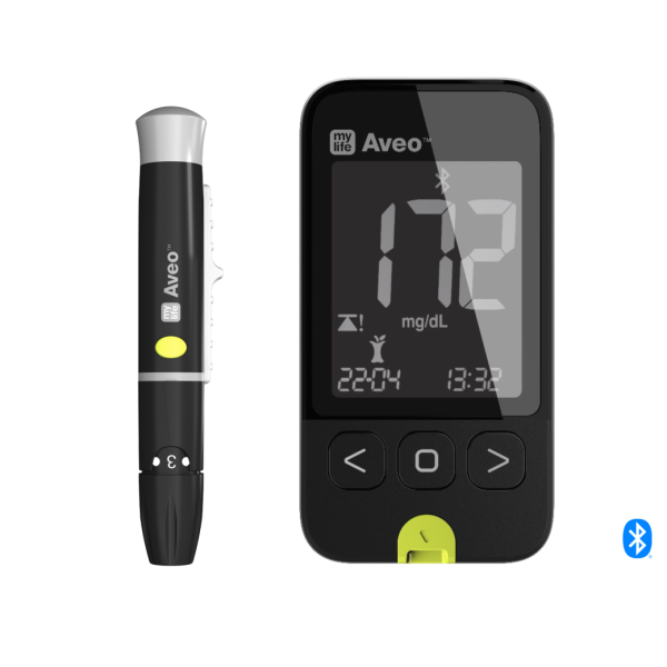 Lecteur de Glycémie Aveo Pura mylife Ypsomed Bluetooth