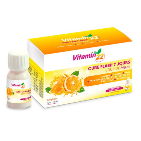 Vitamin 22 - 7 jours  sans gluten a l'orange