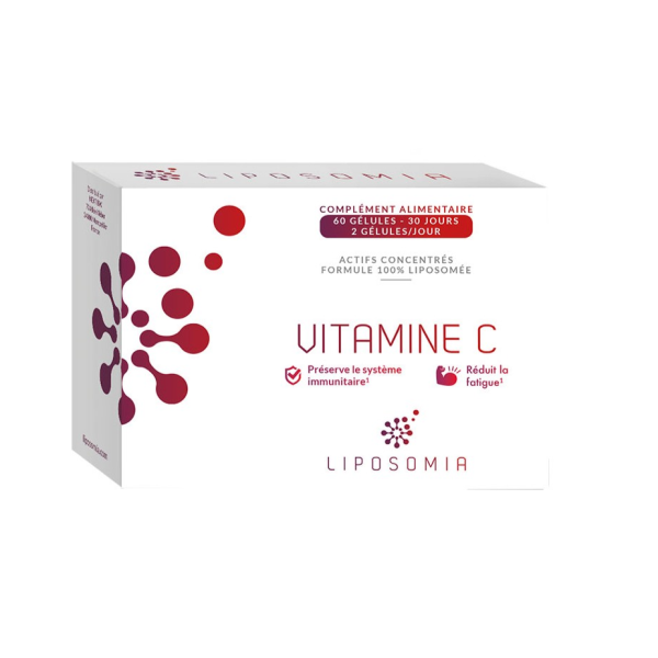 Vitamine C liposomale Végétale Immunité 60 gélules Pharma Nature