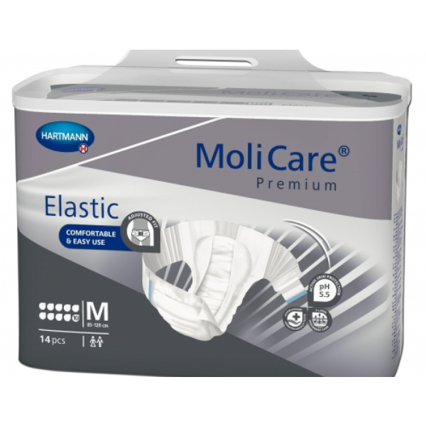Molicare Premium Elastic - Change complet- 10 gouttes gris