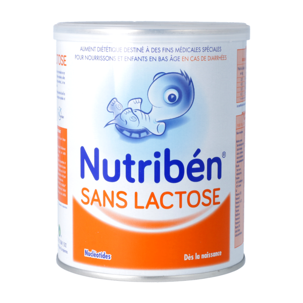 Nutriben sans lactose Lait infantile nourrissons - 400 g
