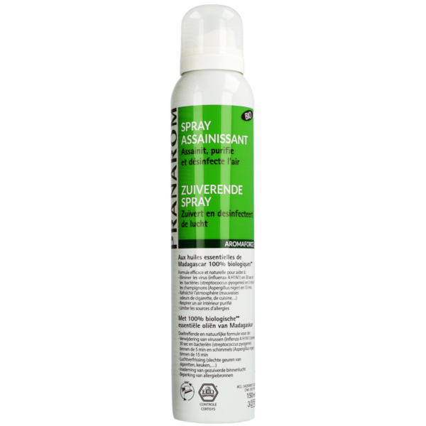 Spray Assainissant Désinfectant Aromaforce Pranarôm - 150 mL