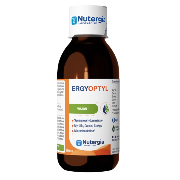 Ergyoptyl Nutergia Microcirculation et confort oculaire - Flacon de 250 mL